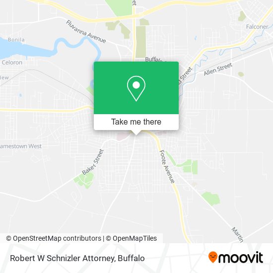 Mapa de Robert W Schnizler Attorney