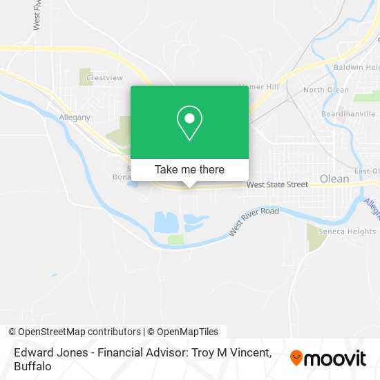 Edward Jones - Financial Advisor: Troy M Vincent map