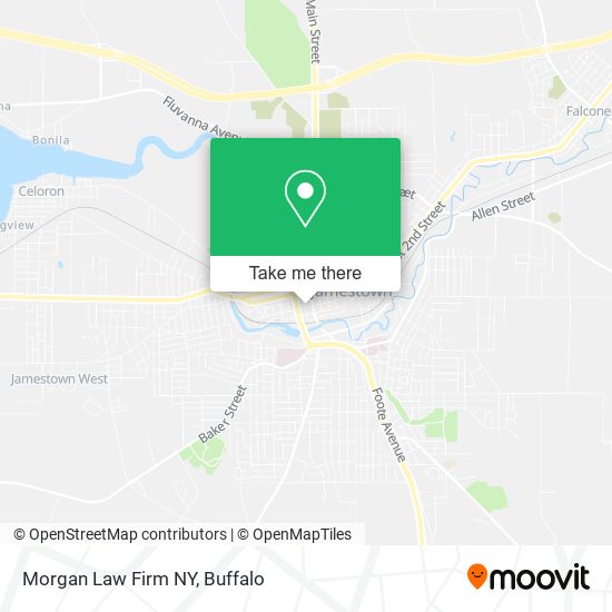Mapa de Morgan Law Firm NY