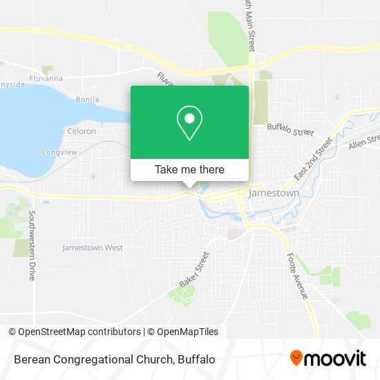 Berean Congregational Church map