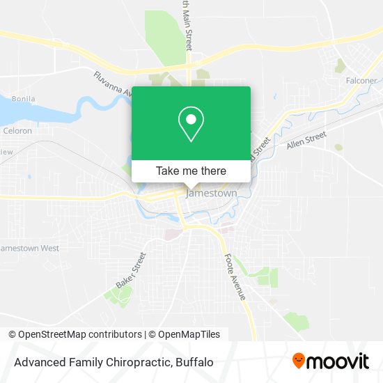 Mapa de Advanced Family Chiropractic