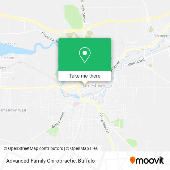 Advanced Family Chiropractic map