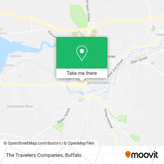 The Travelers Companies map