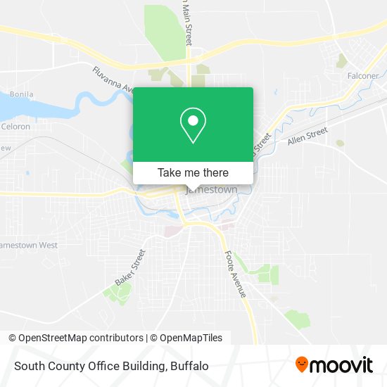 South County Office Building map