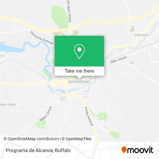 Programa de Alcance map