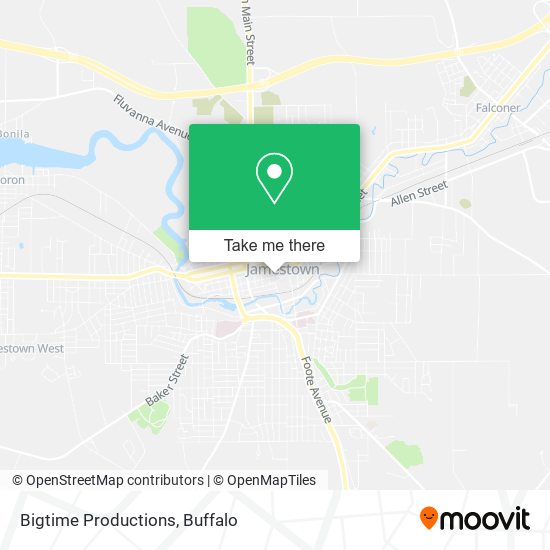 Bigtime Productions map