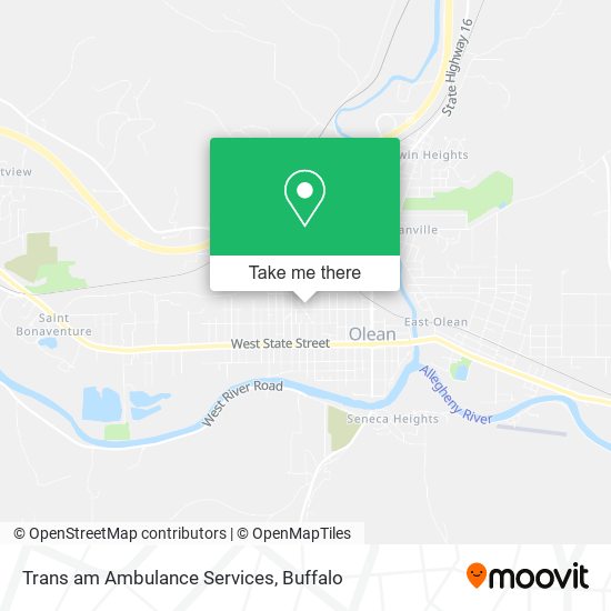 Trans am Ambulance Services map