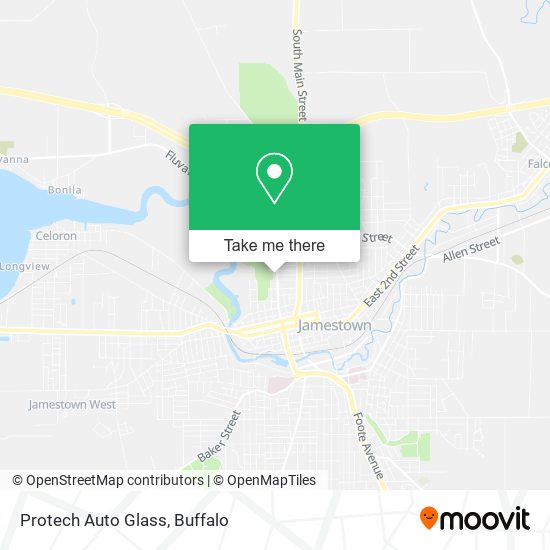 Mapa de Protech Auto Glass