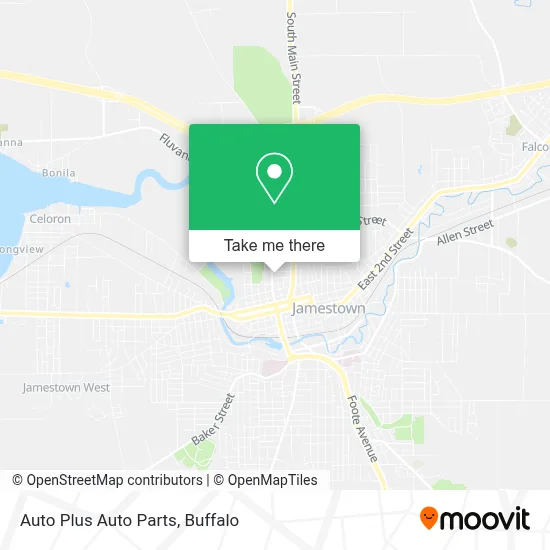 Auto Plus Auto Parts map