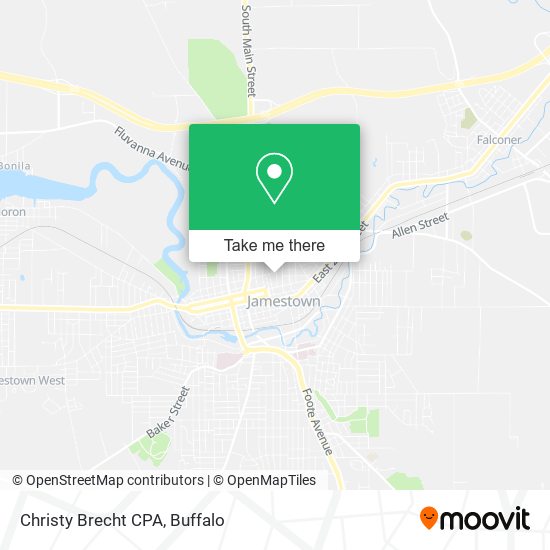 Mapa de Christy Brecht CPA