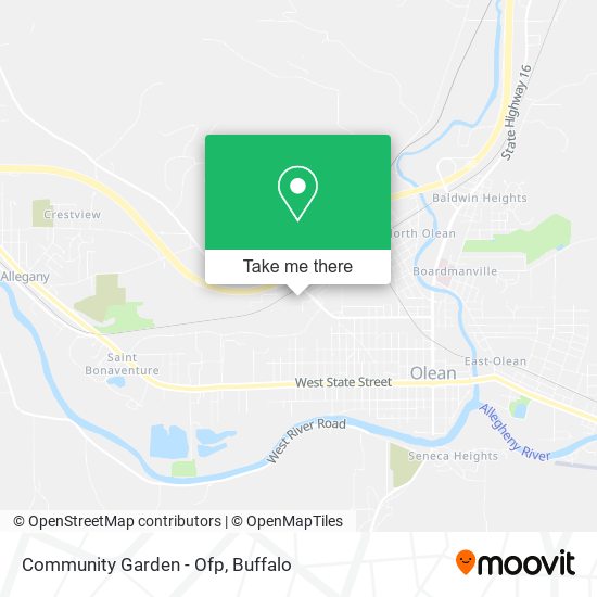 Community Garden - Ofp map