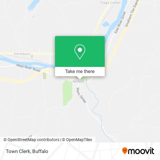 Mapa de Town Clerk