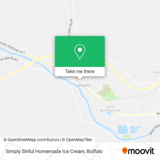 Simply Sinful Homemade Ice Cream map