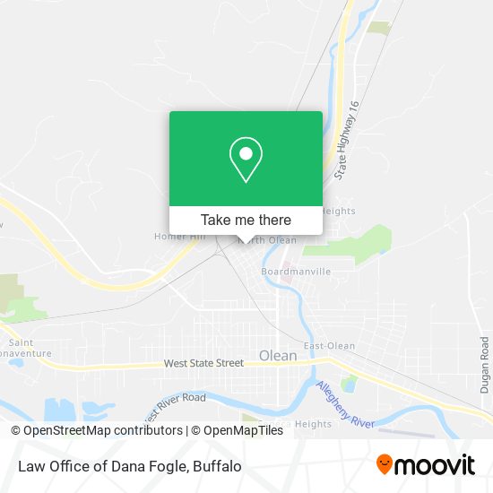 Law Office of Dana Fogle map