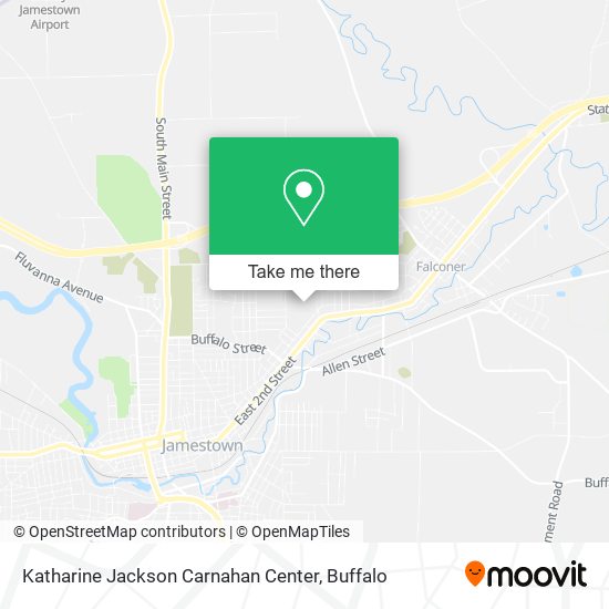 Mapa de Katharine Jackson Carnahan Center
