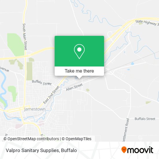 Valpro Sanitary Supplies map