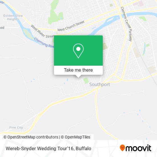 Mapa de Wereb-Snyder Wedding Tour'16