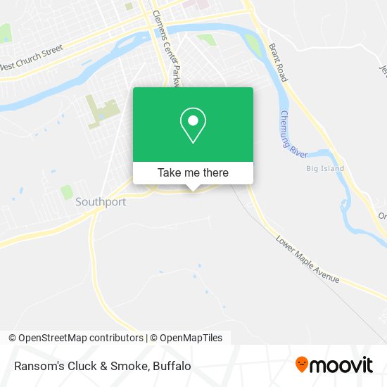 Ransom's Cluck & Smoke map