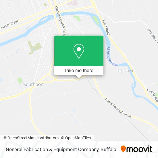 Mapa de General Fabrication & Equipment Company