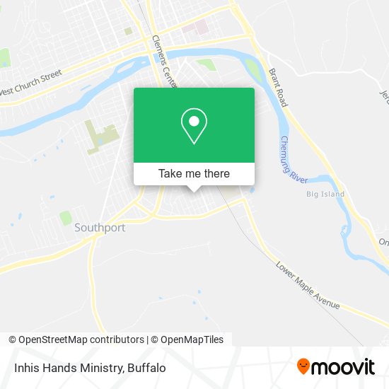 Inhis Hands Ministry map