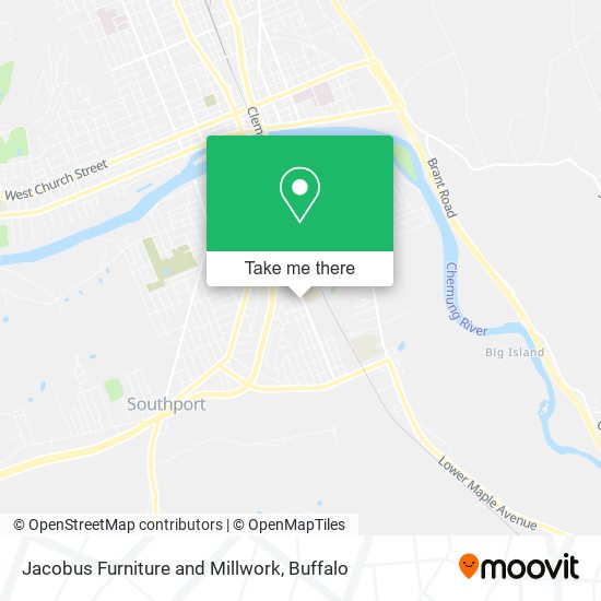 Jacobus Furniture and Millwork map