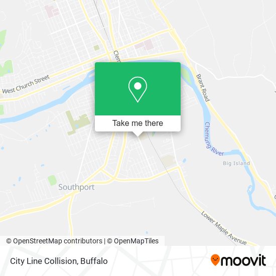 City Line Collision map