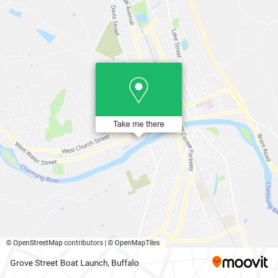 Mapa de Grove Street Boat Launch