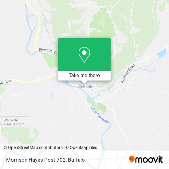 Mapa de Morrison Hayes Post 702