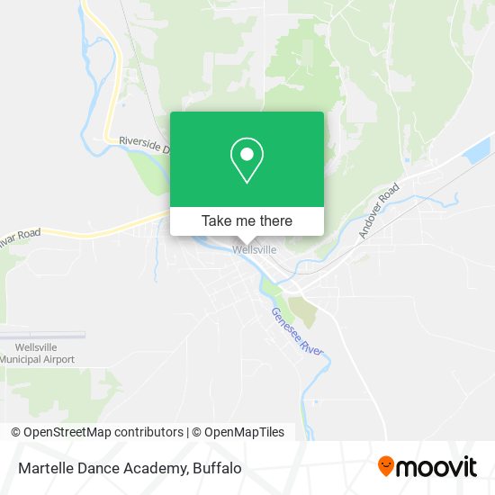 Mapa de Martelle Dance Academy