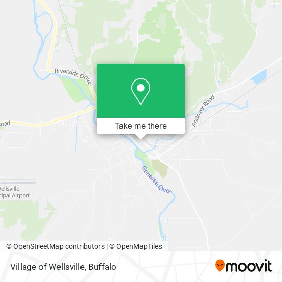 Village of Wellsville map
