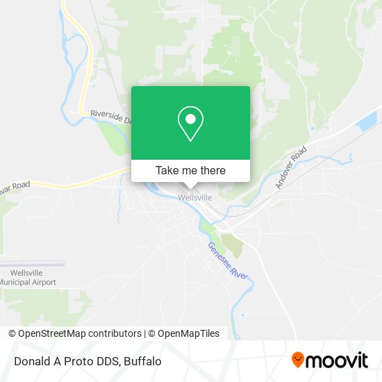 Donald A Proto DDS map