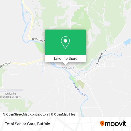 Mapa de Total Senior Care