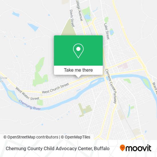 Mapa de Chemung County Child Advocacy Center