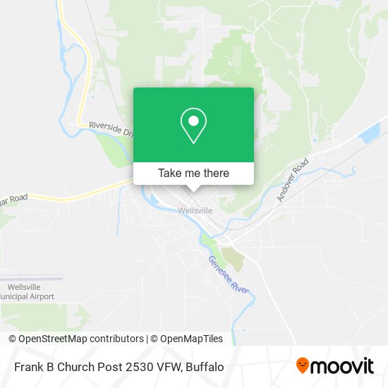 Mapa de Frank B Church Post 2530 VFW