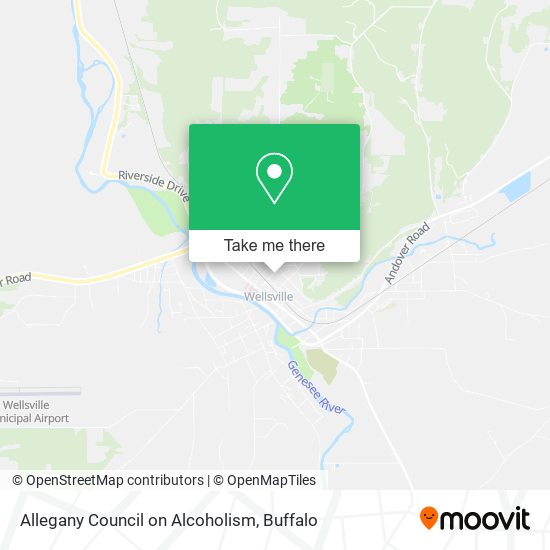 Mapa de Allegany Council on Alcoholism
