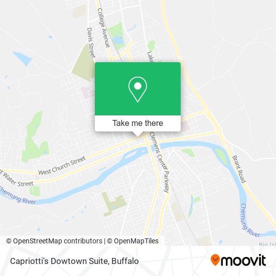 Capriotti's Dowtown Suite map