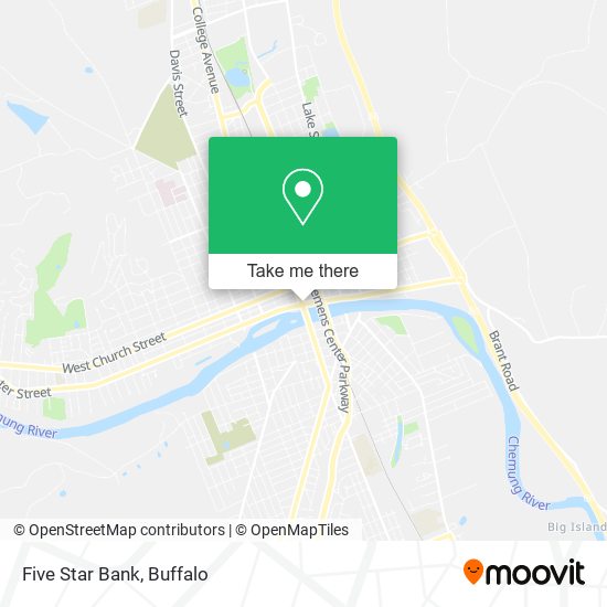 Five Star Bank map