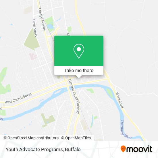 Youth Advocate Programs map