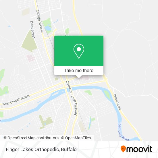 Mapa de Finger Lakes Orthopedic