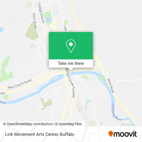Mapa de Link Movement Arts Center