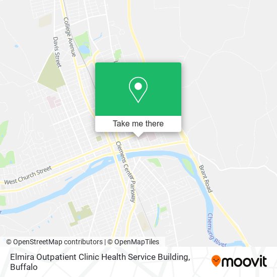 Mapa de Elmira Outpatient Clinic Health Service Building