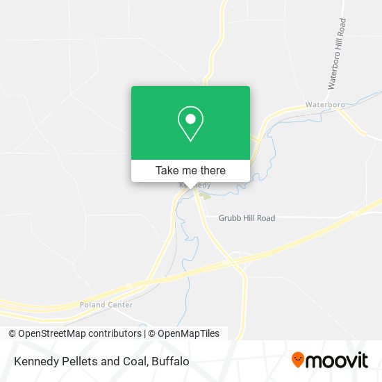 Kennedy Pellets and Coal map