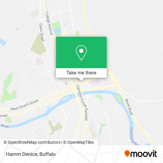 Mapa de Hamm Denice