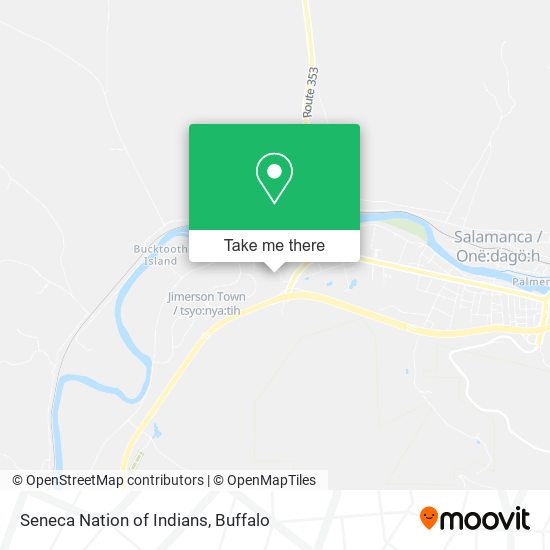 Seneca Nation of Indians map