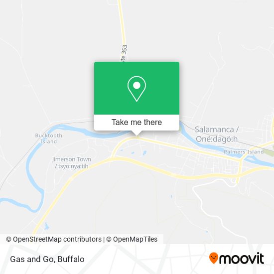 Gas and Go map