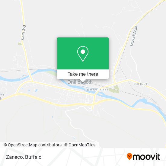 Zaneco map