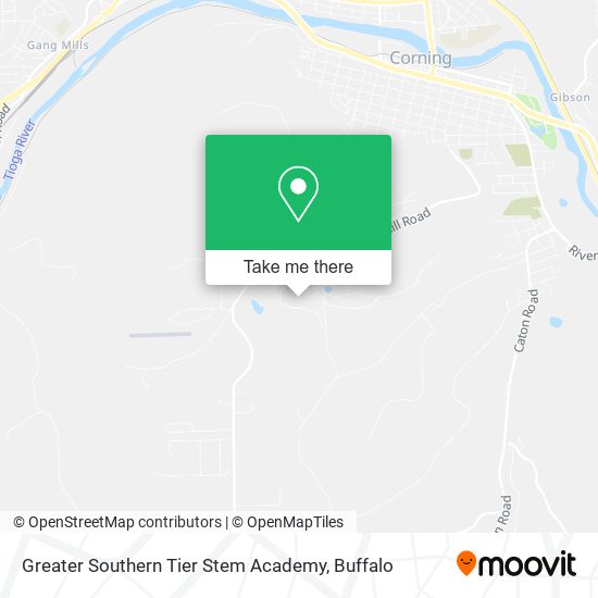 Greater Southern Tier Stem Academy map