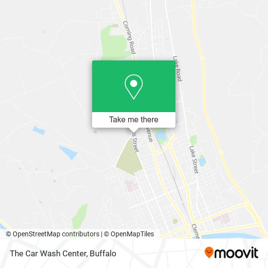 The Car Wash Center map