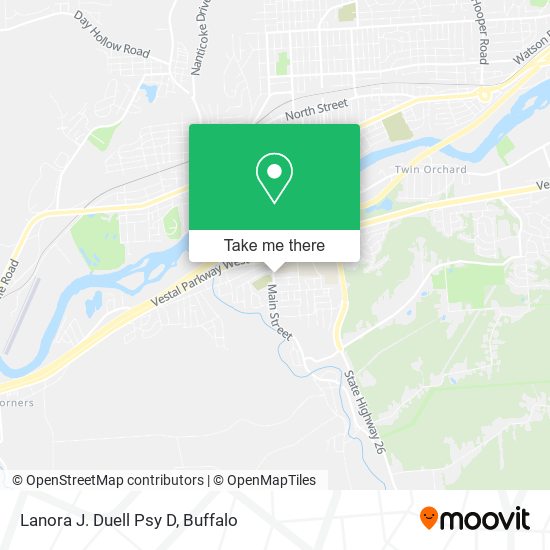 Mapa de Lanora J. Duell Psy D