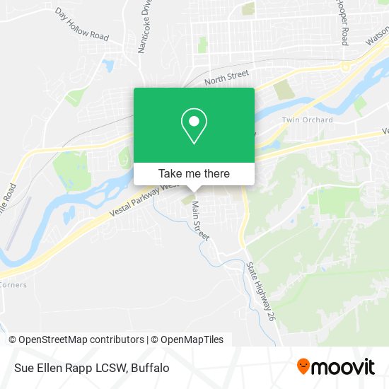 Mapa de Sue Ellen Rapp LCSW